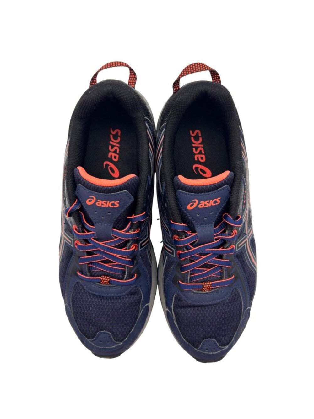 Asics Gel Venture 6 Shoes Womens Size 7 Navy Coral Running Jogging Traction Sole - Picture 5 of 15
